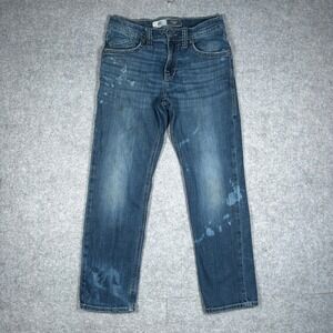Rock & Republic denim jeans 28x27 Blue Straight Leg casual skater 2000s grunge